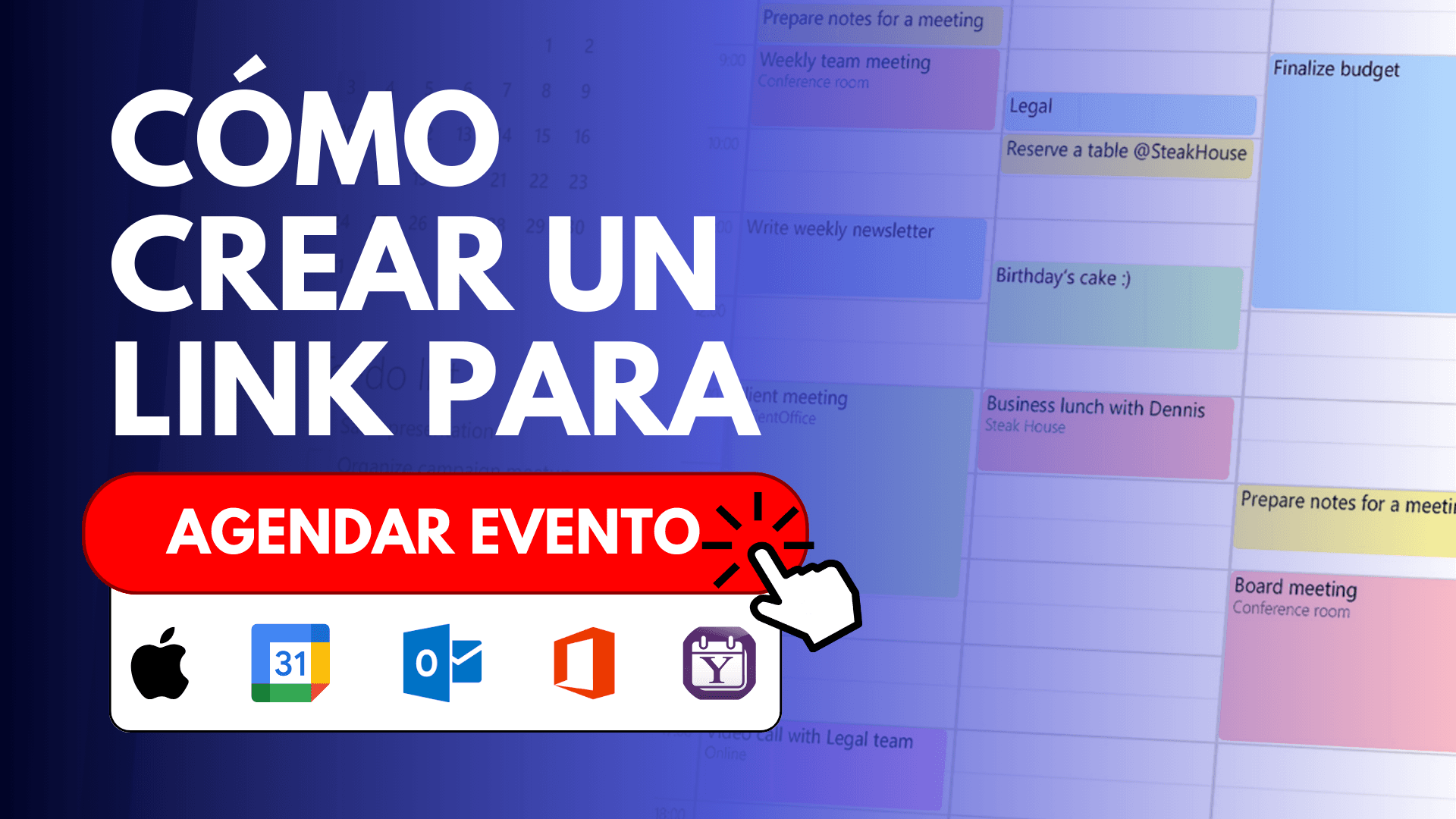 Cómo Crear Links para Agendar Eventos en Google Calendar con Calndr.link